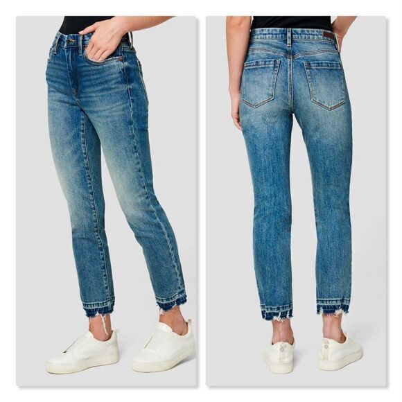 Blank NYC | 'The Madison' High Rise Crop Released Hem Jeans - size 27 - Picture 2 of 12